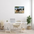 thumbnail image 2 of Stupell Industries La Carriole du pere Junier Henri Rousseau Painting Painting White Framed Art Print Wall Art, Design by one1000paintings, 2 of 5