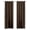 Brown, variant on Zudo Homes Modern Brown Textured Vertical Geometric Pattern Rod Pocket Room Darkening Curtain Sets Curtains, 44 x 96 (2 Panels)