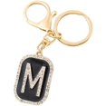 thumbnail image 1 of Letter Keychain,26 Letters A-Z Decorative Letter Keychain,Name Keychain for Women Girls Men Teenager Gift, 1 of 3