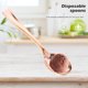 thumbnail image 5 of 24pcs Mini cucharas plásticas cucharas torta de cucharas desechables Postre cucharas de helados de oro rosa Casa Comprar partido Homemaxs HaoMX5846808, 5 of 6