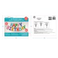 thumbnail image 4 of Rainbow Happy Birthday Balloon, 16in. H x 14ft. L, 4 of 4