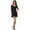 Navy, variant on Women's Trendy Style Baby Doll Solid Dress