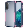 thumbnail image 2 of Galaxy S22 SM-S901 Case , [ Blue + Pink ] Shockproof Heavy Duty Armor Protective Phone Cases Hard Rugged Bumper Cover for Samsung Galaxy S22 SM-S901, 2 of 6