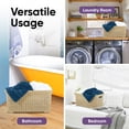 thumbnail image 6 of Superio Laundry Basket, Wicker Style,1.4 Bushel (Beige), 6 of 9