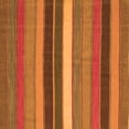 thumbnail image 1 of Ahgly Company Indoor Square Abstract Orange Contemporary Area Rugs, 6' Square, 1 of 1