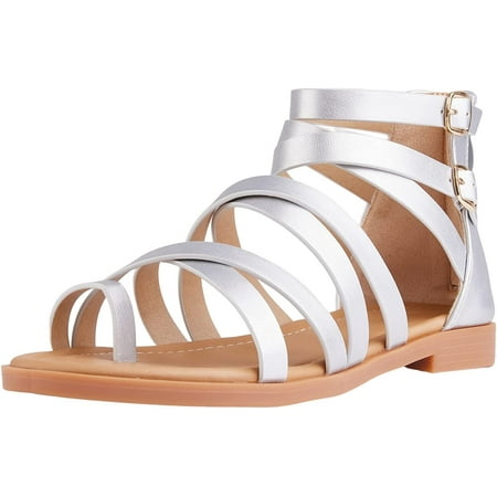 

Women s Sandals Elastic Strappy String Thong Ankle Strap Flip Flops Summer Beach Gladiator Shoes Black