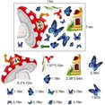 thumbnail image 2 of Nightlight Elf Wall Sticker Cartoon Glowing Butterfly Light Switch Sticker Girl Bedroom Kindergarten Living Room Classroom Ceiling Decoration (Style 1), 2 of 4