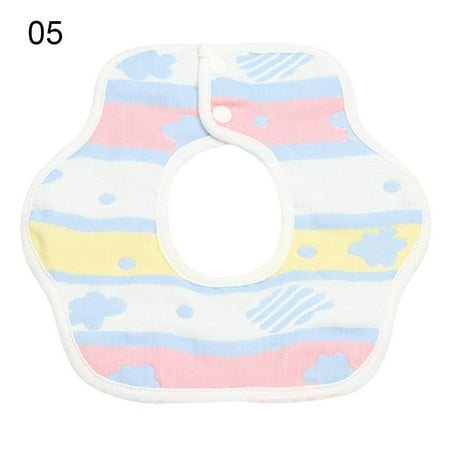 

Soft Baby Bandana 6 Layers Burp Cloth Baby Bibs Newborn Infant Baby Stuff Saliva Towel 5