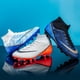 thumbnail image 2 of Botas de fútbol de tobillo alto para hombre y niño, zapatos de fútbol profesionales, TF/FG, con pinchos largos para interior, Unisex, Partido de entrenamiento de hierba, 2 of 5