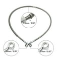 thumbnail image 2 of Universal 80cm Stainless Steel Hydraulic Oil Hose Line for Motorcycle, 2 of 4