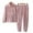 Pink, variant on KYAIGUO Kids Girls Boys 2PCS Pajamas Sleepwear Set for Toddler Plush Fleece Pajamas Top Pajama Pant Set Solid Colour Comfort Pajama Set for 3-16Y