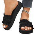 thumbnail image 3 of Willtoo Ladies Bohemian Elegant Slippers,Slip On Flip Flops for Beach Travel,Comfy Toe Ring Orthotic Orthopedic Sandals, 3 of 7