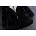 thumbnail image 4 of YOUI-GIFTS Baby Girls Faux Fur Winter Warm Coats,Hooded Rabbit Ears Jacket Cloak Snowsuit Warm Outerwear Faux Fur Fleece Jacket, 4 of 5