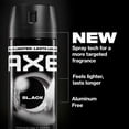 thumbnail image 2 of AXE Body Spray 48 Hour All Over Fresh Black Aluminum Free ,3.9 oz Twin, 2 of 7