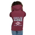 thumbnail image 4 of Premium Siesta Key Beach Hoodie Fleece Vintage Style Hibiscus, 4 of 14