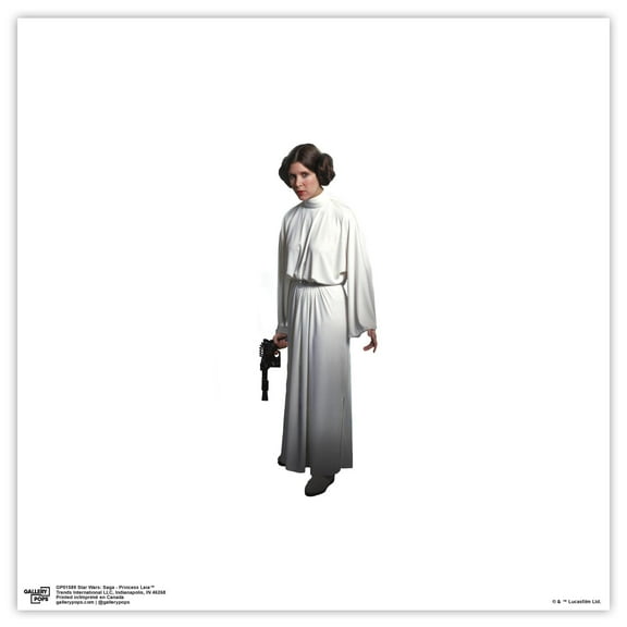 Gallery Pops Star Wars: Saga - Princess Leia Wall Art, Unframed Version, 12" x 12"