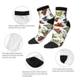 thumbnail image 5 of Pofeuu Multicolored Butterflies Print 30cm Socks, Adult Running Hiking Socks for Youth and Adult, 5 of 7