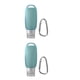 thumbnail image 4 of Yuarrent Botella de viaje de silicona portátil Sub botella de almacenamiento colgante pequeño contenedor vacío Verde claro 60ml 2piezas, 4 of 6