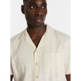 thumbnail image 4 of George Men's Embroidered Camp Shirt with Short Sleeves, Sizes S-5XL, 4 of 5