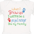 thumbnail image 4 of Inktastic Project Manager Like Mommy Boys or Girls Long Sleeve Baby Bodysuit, 4 of 5