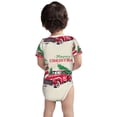 thumbnail image 6 of Rocae Merry Christmas 1 for Baby Climbing Clothes Soft Baby Romper for Active Infants Comfortable and Breathable Crawling Jumpsuit Unisex Baby Outfit 18 Months, 6 of 8
