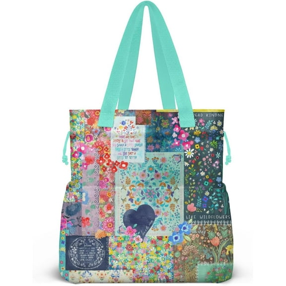 Lunch Bag for Women Insulated Womens Drawstring Lunch Bag for Work, Stain-Resistant Large Lunch Box for Women with Containers, Cinch Closure Cromwell Bag Black Man Reusable Lunch Bag Office