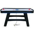 thumbnail image 4 of Multi Game Table with Air Hockey and Table Tennis Features, Stylish Black, White, and Blue Design 60"x30"x31.2" Perfect for Indoor Fun, Family Games, and Kids' Entertainment, 4 of 14