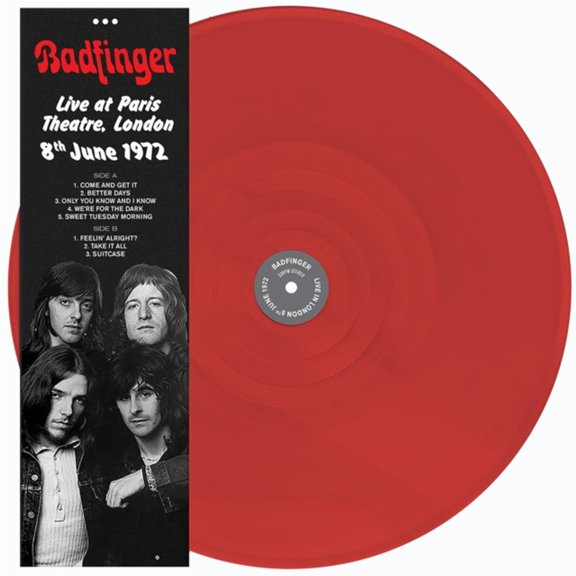 Badfinger - Live At Paris Theatre. London 8Th June 1972 (Red LP Vinyl)