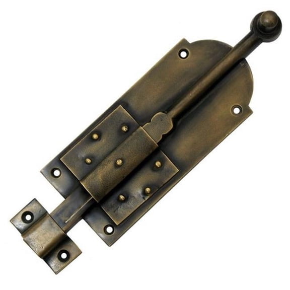 Gado Gado Hardware HSB7020 Surface Bolt with Wide Backplate