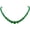 Emerald, variant on Women's Graduated Necklace Chalcedony Agate Gemstone Beads Strand 18 Inches[z6192]
