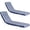 Blue and White, variant on FKS LIFE Chaise Lounge Cushion 70x22.3x3.4 Inch Outdoor Lounge Chair Cushions, Lounger Pad Replacement with Fade-Resistant, Removable & Machine-Washable Covers, Ideal for Patio Chaise Chairs
