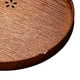 thumbnail image 1 of Bandeja de té redonda, bandeja de té con diseño de flor de cerezo Bandeja de té redonda de madera Bandeja de té con diseño de flor de cerezo Materiales de la mejor calidad, 1 of 12