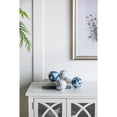 thumbnail image 7 of A&B Home Floral Orbs - Set of 4 - Blue/White, 7 of 7