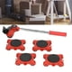 thumbnail image 3 of Motor de Palanca de Cambios, Levantar Fácilmento el Trabajo de Parto, Ahorro de Muebles Pesados ​​Multifuncionales, Kit de Elevador de Muebles de Mudanza de 331 LB Capacidad, 3 of 7
