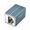 Blue, variant on Cat7 Shielded RJ45 Coupler 10Gbps Highly speed Ethernet Extender Ethernet Coupler Connectors for Stable Networking Connection