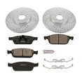 thumbnail image 3 of PowerStop Front Z23 Evolution Sport Carbon-Fiber Ceramic Brake Pad and Drilled & Slotted Rotor Kit Fits: FORD Select Models K6349, 3 of 10