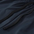 thumbnail image 4 of TANBOM Men's Fashion Polyester Five Sports Shorts Lightweight Breathable Adjustable Drawstring Dark Grey 3XL, 4 of 6