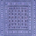 thumbnail image 1 of Ahgly Company Indoor Square Southwestern Blue Country Area Rugs, 8' Square, 1 of 4