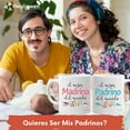 thumbnail image 7 of Godparents Proposal Gifts, Madrina and Padrino Coffee Mugs Set of 2, Quieren Ser Mis Padrinos De Bautizo, Padrinos De Bautizo Propuesta, Quieres Ser Mi Madrina De Bautizo, 7 of 7