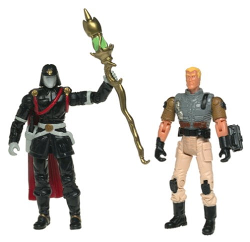 3.75" Gi Joe  Cobra Commander Rare  Action Figure with Weapons 