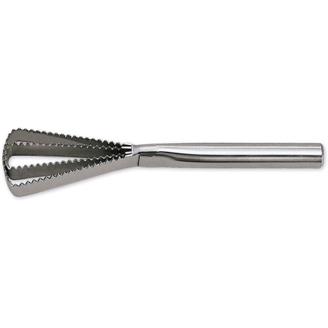 1 pieza pro gadget - cuchillo cortapelos - acero inoxidable 260 mm - gris