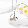 thumbnail image 6 of Beautlace I Love You Mom Heart Necklace,Rose Gold and Silver Plated Mom Pendant Necklace for Mother,Best Mom Necklace Birthday Christmas Mother's Day Gift for Mom/Grandma, 6 of 7