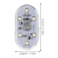 thumbnail image 2 of IDEANATEGRATE Luz Ambiente Recargable Para Auto Interior Con Sensor Táctil Y Luces LED, 2 of 6