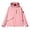 Pink, variant on WREESH Fashion Winter Jacket Men'S Stitching Drawstring Hooded Slim Jacket Coat Outwear Black
