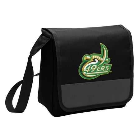 Carolina Lunch Box - UNCC Lunch Bag Stylish OFFICIAL University of North Carolina Charlotte Lunchbox Cooler for School or Office - Men or Women