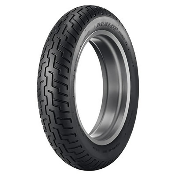 Dunlop D404 Front Motorcycle Tire 100/90-18 (56h) Black Wall Compatible With Kawasaki W800 2020