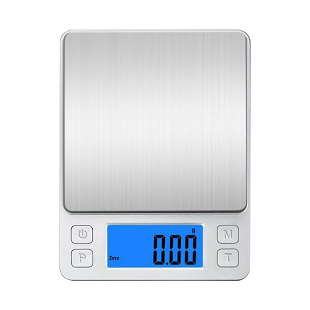 Pisexur Batería de cocina Báscula electrónica de cocina para alimentos, con onzas y gramos digitales para cocinar, hornear, preparar comidas, hacer dieta y bajar de p para la cocina del hogar