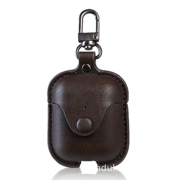 Charging Case Cover for Apple Airpods , PU Leather Case Compatible with Apple Airpods 1 / 2 Charging Case