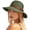 Blackish Green, variant on Beach Hat Women UPF50+ Wide Brim Foldable Straw Bucket Panama Hat Breathable Casual Jazz Sun Hat For Beach Gardening Travel