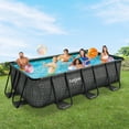 thumbnail image 3 of Funsicle 13 Ft Oasis Designer Lap Above Ground Pool with Pump, Rectangular Frame, 3 of 7